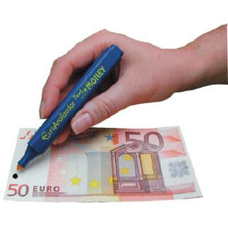 Ce stylo magique repère les faux billets en quelques secondes